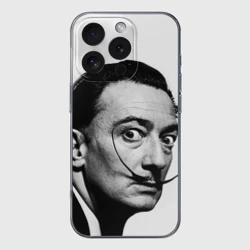 Чехол для iPhone 16 Pro силиконовый с защитой камеры Сальвадор Дали