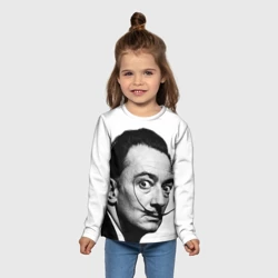 Детский лонгслив 3D Сальвадор Дали - фото 2
