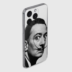 Чехол для iPhone 16 Pro Max силиконовый с защитой камеры Сальвадор Дали - фото 2