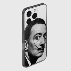 Чехол для iPhone 16 Pro силиконовый с защитой камеры Сальвадор Дали - фото 2