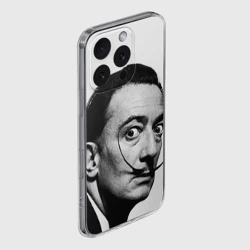 Чехол для iPhone 16 Pro силиконовый с защитой камеры Сальвадор Дали - фото 2