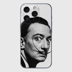 Чехол для iPhone 15 Pro силиконовый с защитой камеры Сальвадор Дали