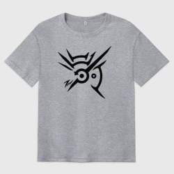 Мужская футболка хлопок Oversize Outsider's Mark - Dishonored