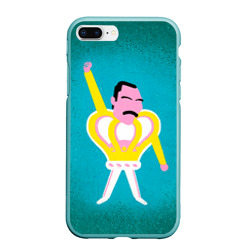 Чехол для iPhone 7Plus/8 Plus матовый Freddie Mercury