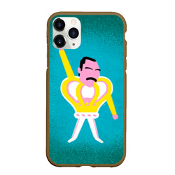 Чехол для iPhone 11 Pro Max матовый Freddie Mercury