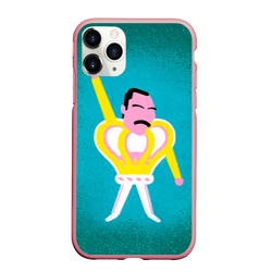 Чехол для iPhone 11 Pro Max матовый Freddie Mercury