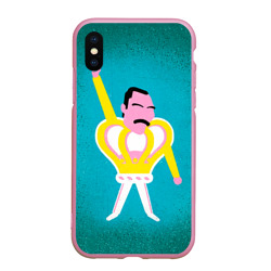 Чехол для iPhone XS Max матовый Freddie Mercury