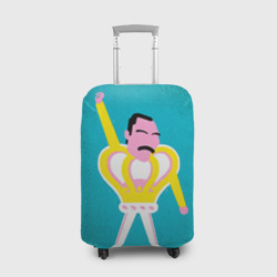 Чехол для чемодана 3D Freddie Mercury