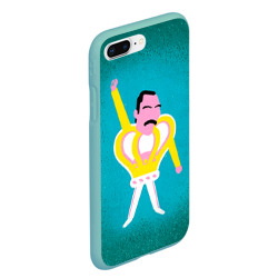 Чехол для iPhone 7Plus/8 Plus матовый Freddie Mercury - фото 2