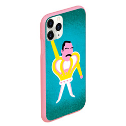 Чехол для iPhone 11 Pro Max матовый Freddie Mercury - фото 2