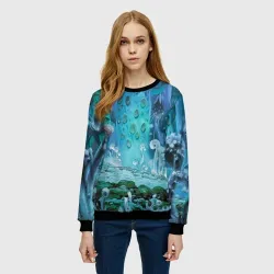 Женский свитшот 3D Навсикая из долины ветров - фото 2