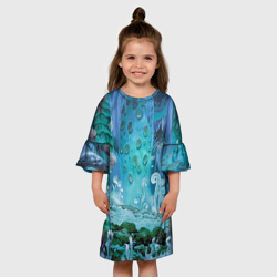 Детское платье 3D Навсикая из долины ветров - фото 2