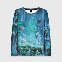 Женский лонгслив 3D Навсикая из долины ветров