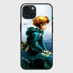Чехол силиконовый для Apple iPhone 15 матовый Навсикая из долины ветров