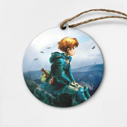 Деревянная игрушка круг Навсикая из долины ветров