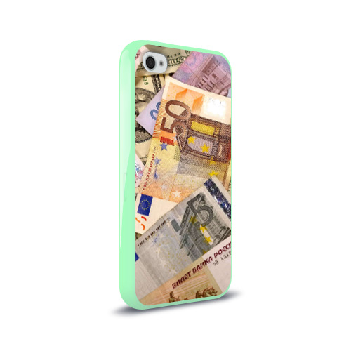 Чехол для Apple iPhone 4/4S силиконовый глянцевый Money Фото 01 Чехол для Apple iPhone 4/4S силиконовый глянцевый Money Фото 01