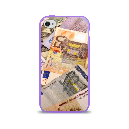 Чехол для Apple iPhone 4/4S силиконовый глянцевый Money Фото 01 Чехол для Apple iPhone 4/4S силиконовый глянцевый Money Фото 01