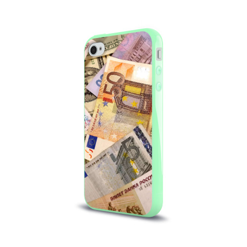 Чехол для Apple iPhone 4/4S силиконовый глянцевый Money Фото 01 Чехол для Apple iPhone 4/4S силиконовый глянцевый Money Фото 01