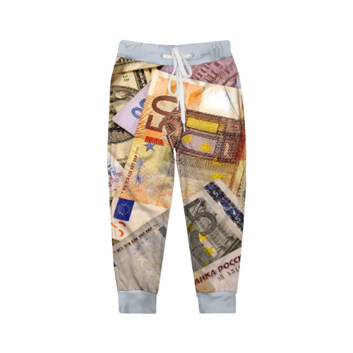Детские брюки 3D Money Фото 01 Детские брюки 3D Money Фото 01