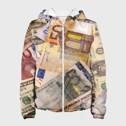 Женская куртка 3D Money Фото 01 Женская куртка 3D Money Фото 01