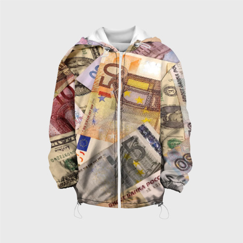 Детская куртка 3D Money Фото 01 Детская куртка 3D Money Фото 01