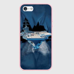Чехол для iPhone 5/5S матовый Авианосец