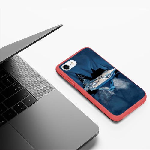 Чехол для iPhone 7/8 матовый Авианосец Фото 01 Чехол для iPhone 7/8 матовый Авианосец Фото 01