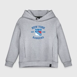 Детское худи Oversize хлопок New York Rengers
