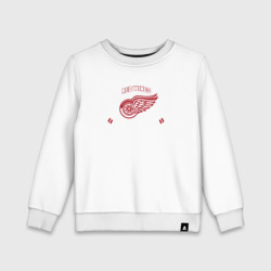 Детский свитшот хлопок Detroit red wings
