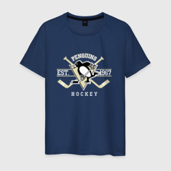 Мужская футболка хлопок Pittsburgh Penguins