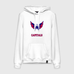 Женская толстовка хлопок Washington Capitals