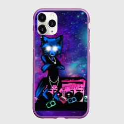 Чехол для iPhone 11 Pro матовый Spaсe rave