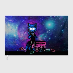 Флаг 3D Spaсe rave