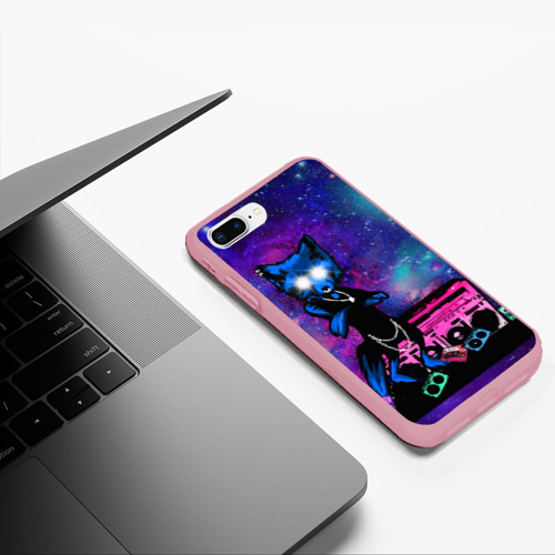 Чехол для iPhone 7Plus/8 Plus матовый Spaсe rave, цвет баблгам - фото 5