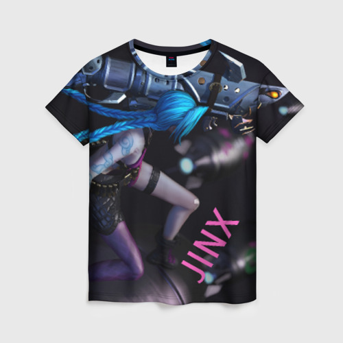 Женская футболка 3D Jinx, цвет 3D печать
