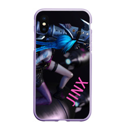 Чехол для iPhone XS Max матовый Jinx