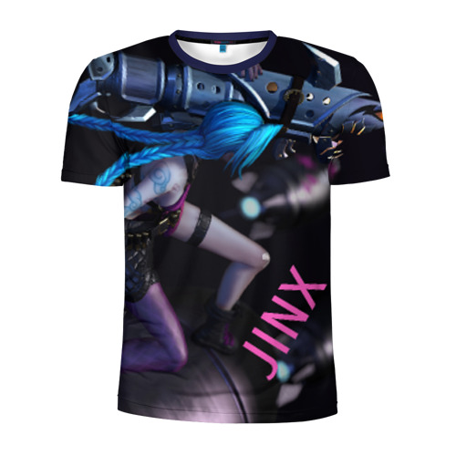 Мужская футболка 3D спортивная Jinx Фото 01 Мужская футболка 3D спортивная Jinx Фото 01