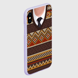 Чехол для iPhone XS Max матовый Свитер - фото 2