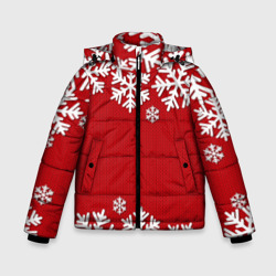 Зимняя куртка для мальчиков 3D Снежинки