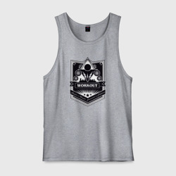 Мужская майка хлопок Street Workout Health Is Wealth