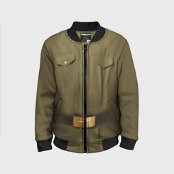 Детский бомбер 3D Солдатская форма военная для косплея