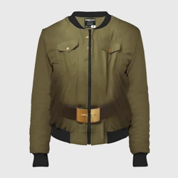 Женский бомбер 3D Солдатская форма военная для косплея