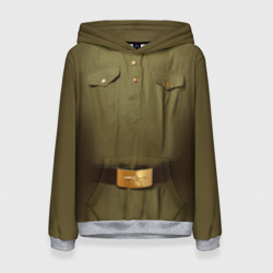 Женская толстовка 3D Солдатская форма военная для косплея