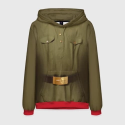 Мужская толстовка 3D Солдатская форма военная для косплея