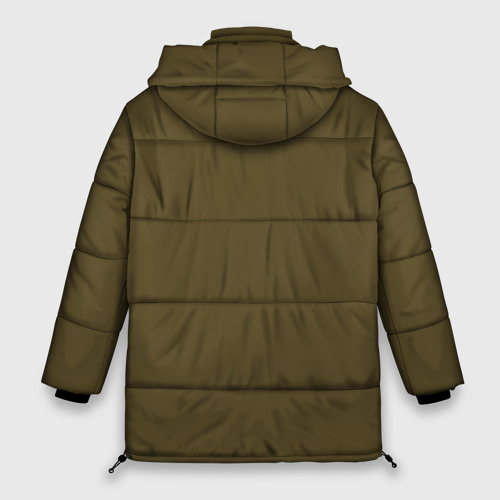 Женская зимняя куртка Oversize Солдатская форма, цвет светло-серый - фото 2