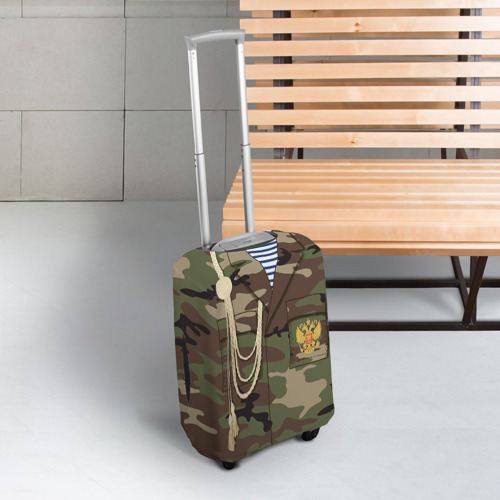 Чехол для чемодана 3D Армейская форма - фото 3