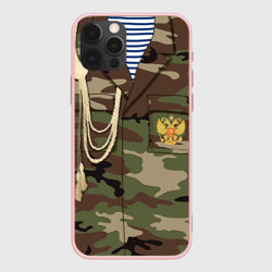 Чехол для iPhone 12 Pro Армейская форма парадная дембеля