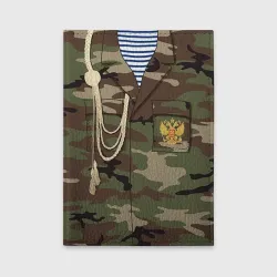 Обложка для автодокументов Армейская форма парадная дембеля