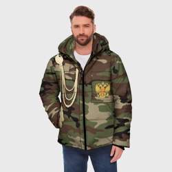 Мужская зимняя куртка 3D Армейская форма парадная дембеля - фото 2