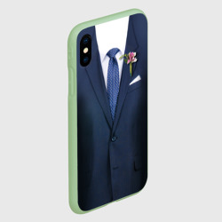 Чехол для iPhone XS Max матовый Жених - фото 2